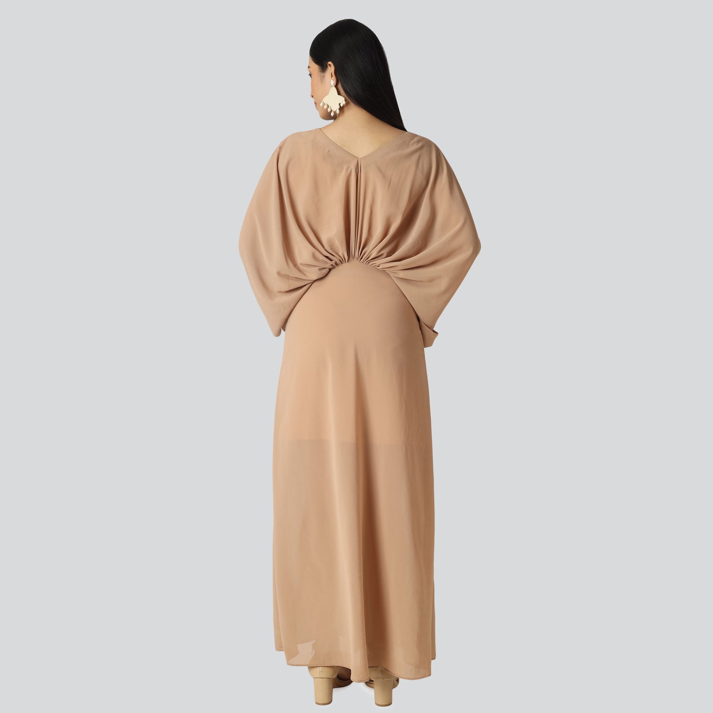 Indo western dress backside look