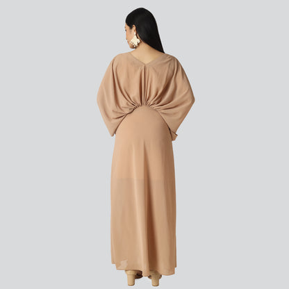 Indo western dress backside look